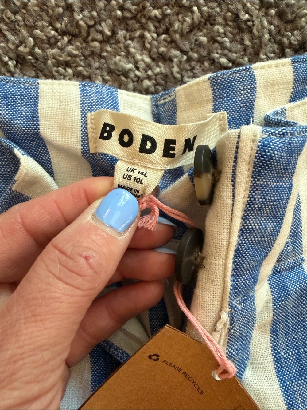 Boden linen Westbourne pants - Picture 4 of 5